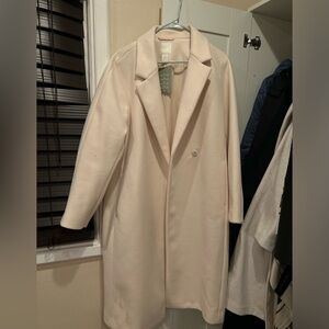 H&M Cream Trench Coat for Women